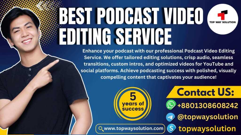 Best Podcast Video Editing service