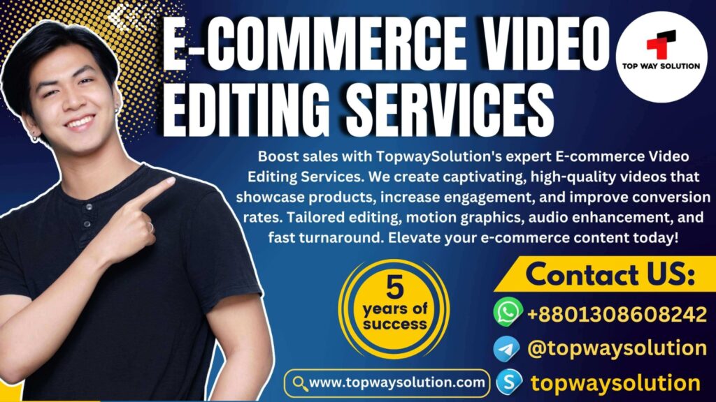 E-commerce Video Editing Services