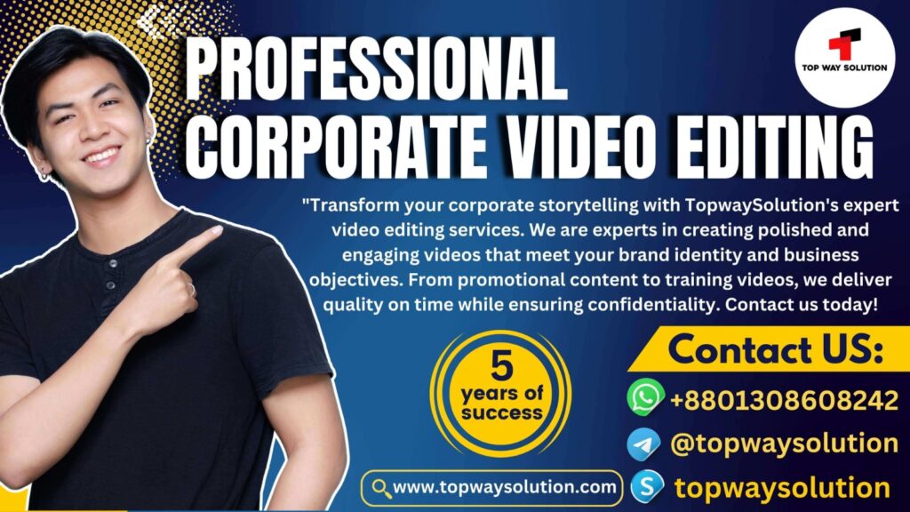 Professional Corporate Video Editing